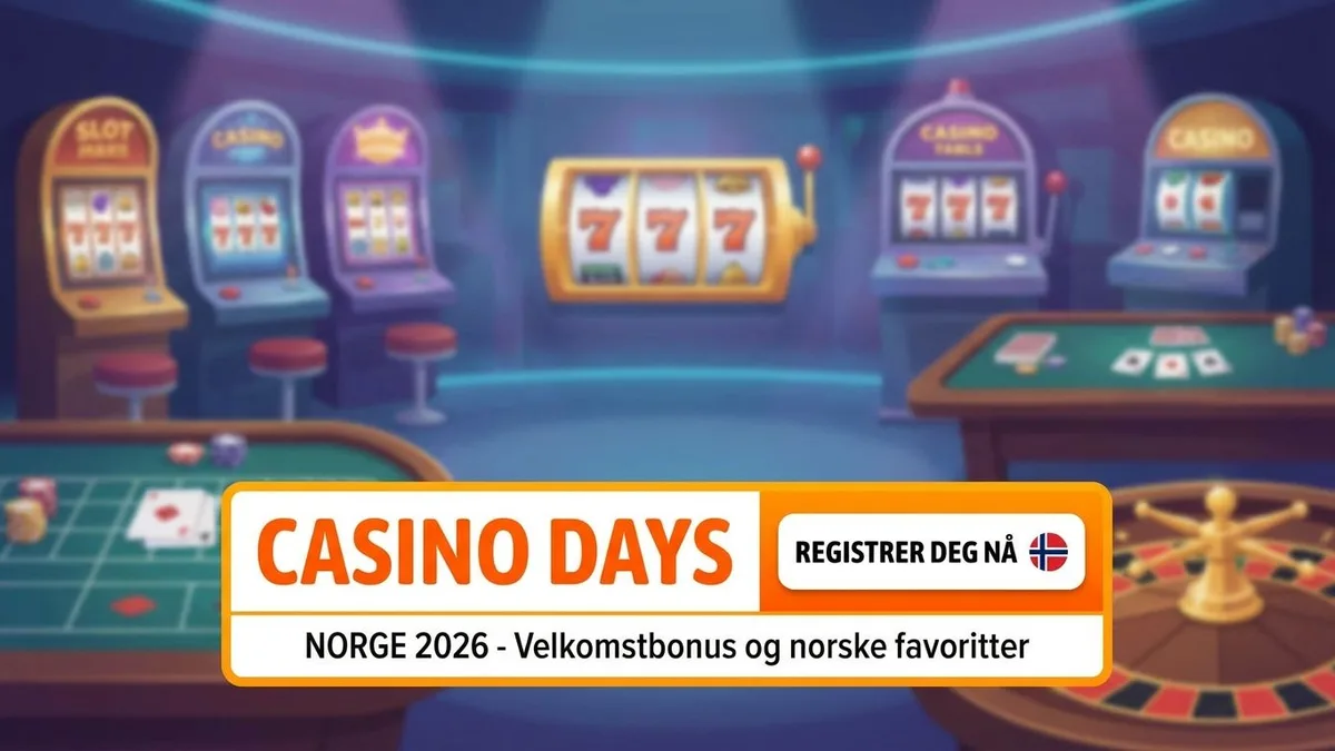 Registrer deg med bonus